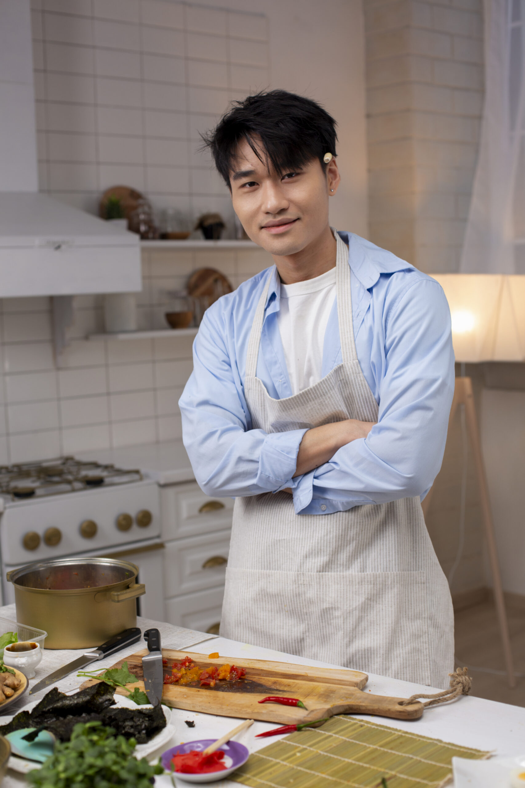 person-cooking-japanese-food